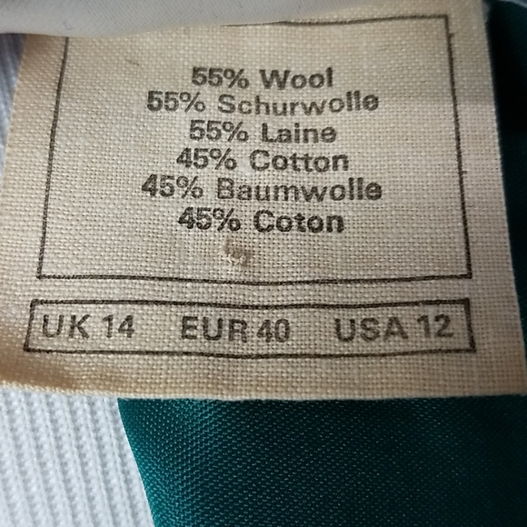 Vintage Laura Ashley 80's Plaid Maxi Dress - Picture 7 of 7